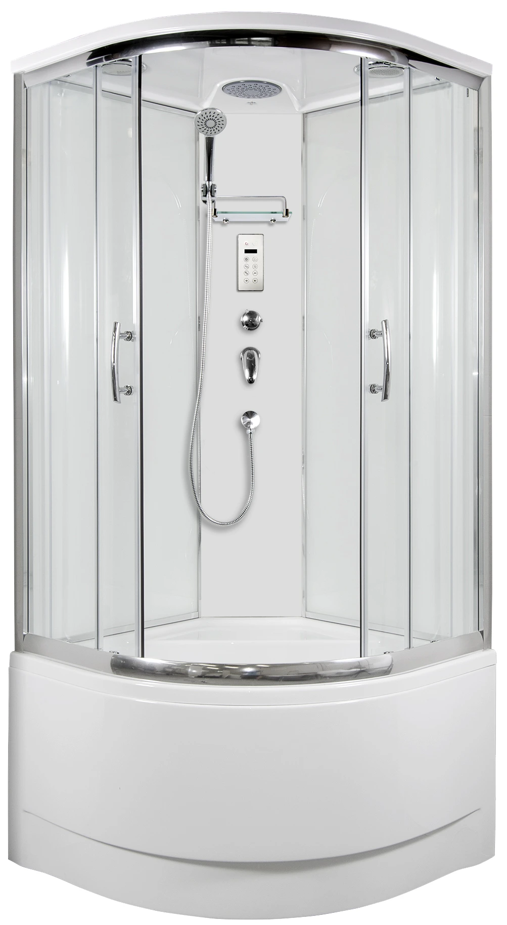 ARTTEC  - CALYPSO 90 x 90 cm - Parný sprchový box model 8 čiré sklo