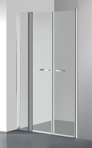 ARTTEC -  Dvojkrídlové sprchové dvere do niky COMFORT C 5 číre sklo 107 - 112 x 195 cm
